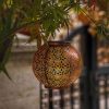 Radiant Gardens: Solar Hanging Lantern for Charming Outdoor Decor