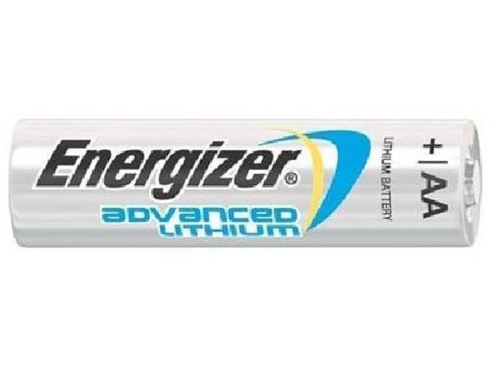 100x Energizer AA Lithium Batteries Advanced