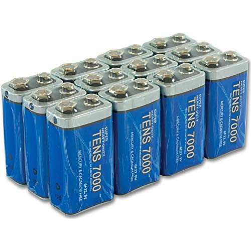 9-Volt Heavy Duty Batteries for Everyday Use 
