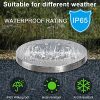 Solar Lights Outdoor, 8 LED Solar Garden Lights