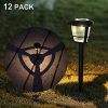 Maggift Vintage Solar Pathway Lights, 4 Pack