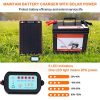 Keep Your 12V Battery Charged – Portable 5W Solar Battery Maintainer & Trickle Charger