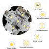LED Puck Light with Remote - Wireless Color Changing Under Cabinet Lighting for Kitchen, Battery Operated Lights, Under-Counter Stick-On Light, 6 Pack