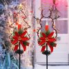 MAGGIFT 32 Inches Solar Christmas Decorations Outdoor LED