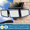 Solar Outdoor Motion Sensor Lights – 210 LED 2500LM Wireless Security Flood Light, IP65 Waterproof, 2 Pack 🌞💡