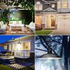 Solar Lights Outdoor Elfeland Security Powered LED