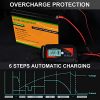 ECO-WORTHY 5Amp 12V Automatic Smart Battery Charger