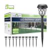 10 Pack Solar Lights: Perfect Outdoor Garden Lighting for Walkways, Sidewalks, and Driveways