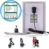 SUNER POWER 12V Waterproof Solar Battery Trickle Charger