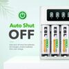 Rechargeable Batteries Charger for AA AAA