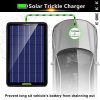 ECO-WORTHY 12V 5W 10W Solar Trickle Charger Solar Battery