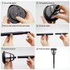 Maggift Vintage Solar Pathway Lights, 4 Pack