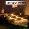 Solpex Solar Deck Lights Outdoor 16 Pack