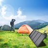 TwelSeavan 120W Portable Solar Panel Charger – Fast Charging for Power Stations & Devices