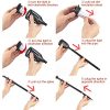10PK Mini Solar Torch Light with Dancing Flickering Flame