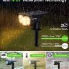 LITOM 12 LEDs Solar Landscape Spotlights