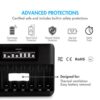 Recharge Anywhere, Save Money: Tenergy TN480U 8-Bay LCD Display Fast Charger with 4pcs 2500mAh AA and 4pcs 1000mAh AAA Rechargeable Batteries