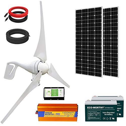 ECO-WORTHY 800W Solar Wind Generator Kit