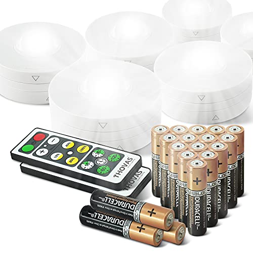 THOVAS Puck Lights with Remote