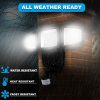 Solar Lights Outdoor, Costech Ultra Bright 182 LED