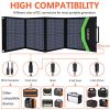 60W Portable Foldable Solar Charger - High Conversion Efficiency and Ultimate Portability