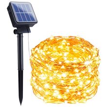 Outdoor Solar String Lights, 33Feet 100 Led Solar