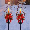 MAGGIFT 32 Inches Solar Christmas Decorations Outdoor LED