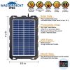 POWOXI 7.5W-Solar-Battery-Trickle-Charger-Maintainer
