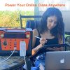 300W Portable Power Station: 280Wh Solar Generator for Camping, RV, and Emergency Backup Power
