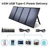 iClever 100W Foldable Solar Panel Charger