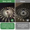 Solar Path Lights 8 Pack - Effortless Assembly, White Illumination, and All-Weather Performance