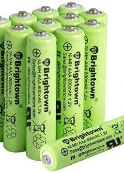 NiMH Rechargeable AAA Battery Pack of 12