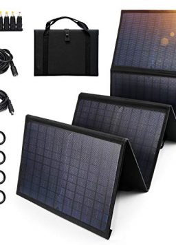 Keshoyal Foldable Solar Panel with 5V USB