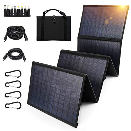 Keshoyal Foldable Solar Panel with 5V USB