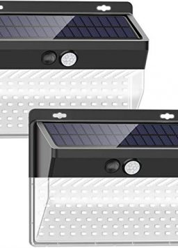 SEZAC Solar Security Outdoor Lights 270° Wide Angle