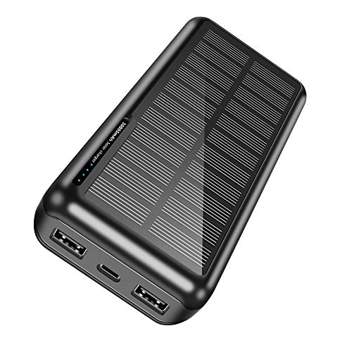 Solar Power Bank 30000mAh Portable Solar Charger