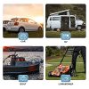 ECO-WORTHY 10W 12V Portable Solar Panel Battery