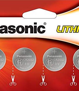 Panasonic 3.0 Volt Long Lasting Lithium Coin Cell Batteries