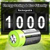 Lithium C Batteries, Micro USB Rechargeable C Cell