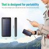 Solar Charger 33800mAh, Feob Portable Charger Power Bank