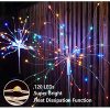 ✨ 2 PCS Solar Firework Lights - Multi-Color 120 LED String Lights for Outdoor Garden, Pathway, Yard, & Christmas Decorations