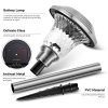 Solar Path Lights 8 Pack - Effortless Assembly, White Illumination, and All-Weather Performance