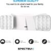 White Emergency Lighting Battery Backup
