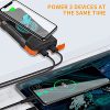 Solar Charger 20000mAh, Qi Wireless Solar Power Bank