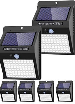6 Pack Solar Lights Outdoor, 3 Modes/100LED