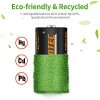 Rechargeable C Batteries with Box Shentec
