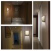 Leadleds Luxurious Aluminum Motion Sensor LED Wall Sconce Lights - Set of 2 for Hallways, Closets, and Gardens