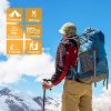 Solar Charger 20000mAh, Qi Wireless Solar Power Bank