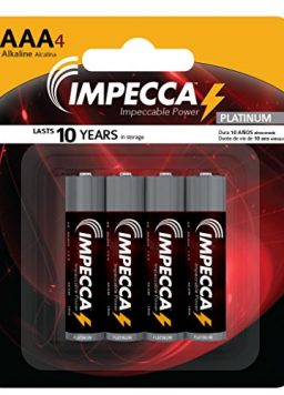 IMPECCA AAA Batteries (4 Pack) High Performance