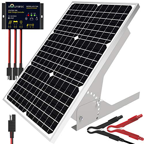 Efficient 30W Monocrystalline Solar Panel Kit for Off-Grid Adventures